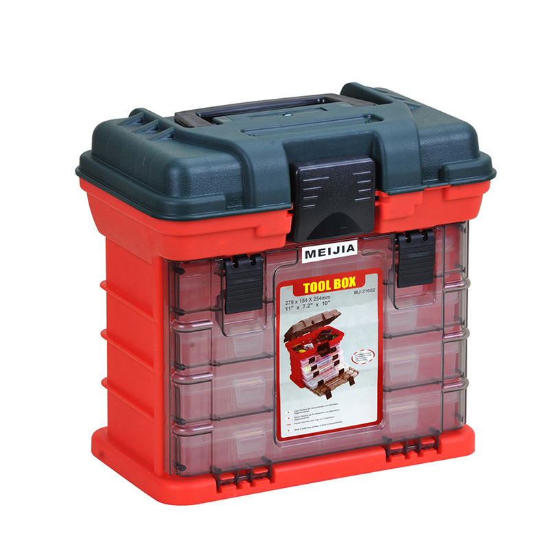 Key features of a Four Rack Tackle Case