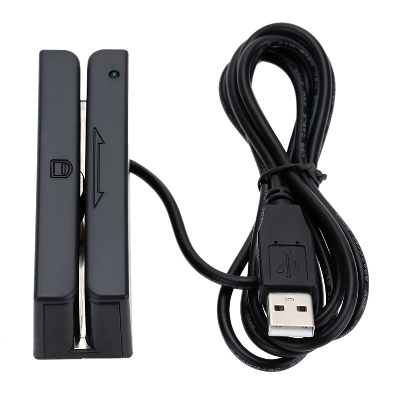 Key points about magnetic stripe readers